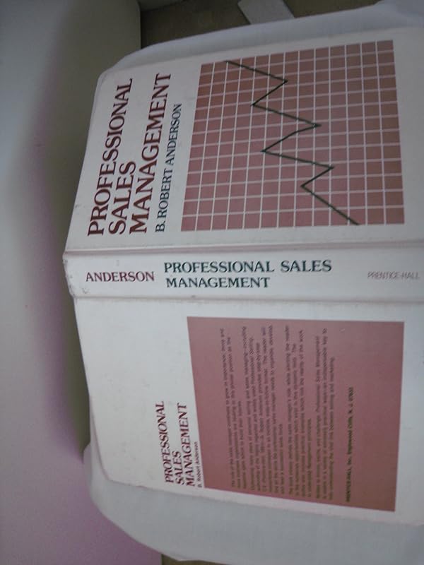 Professional sales management by B. Robert Anderson