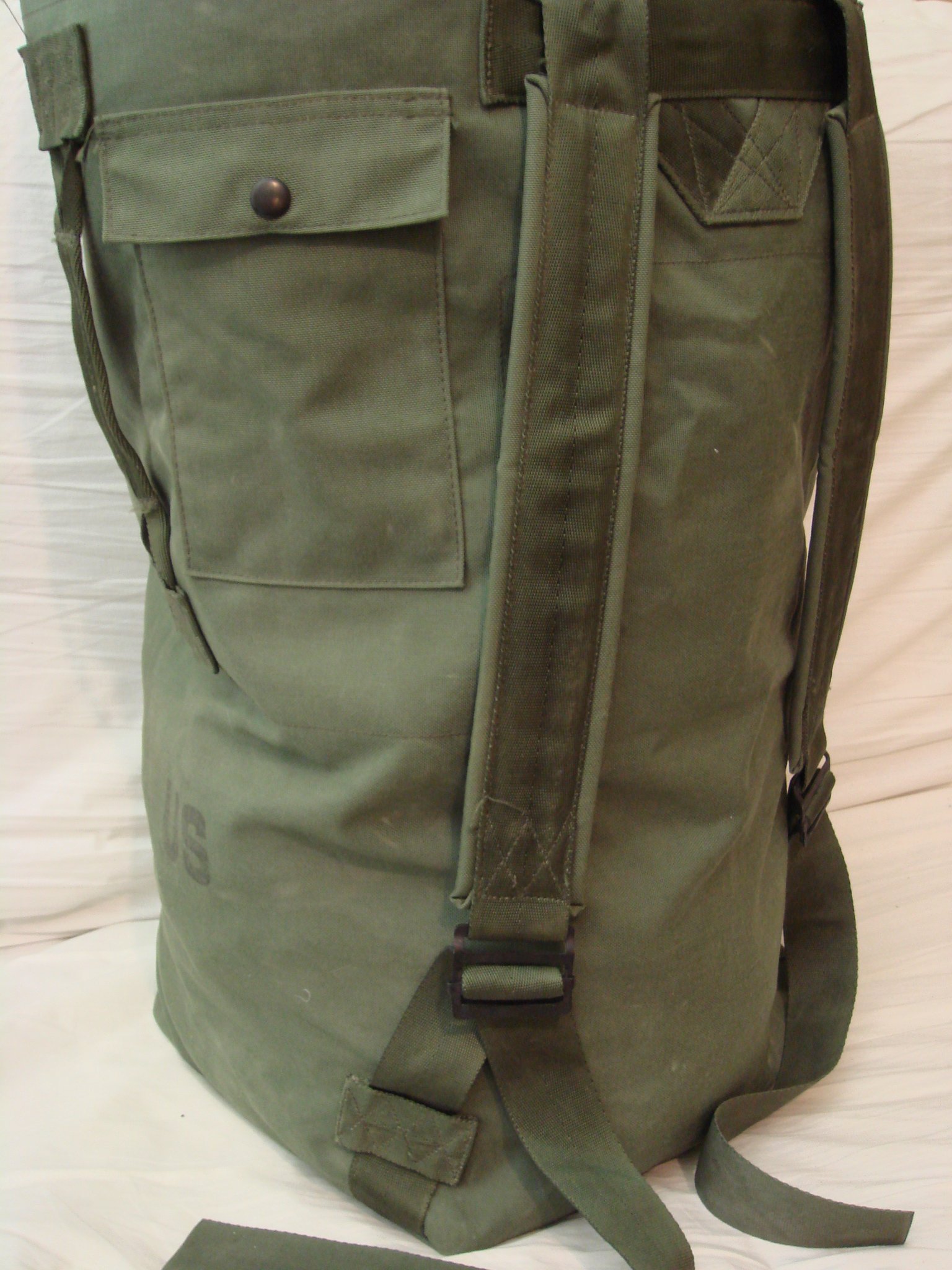 army navy surplus duffle bag