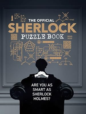 The Official Sherlock Puzzle Book: Are you as smart as Sherlock Holmes? (Sherlock Holmes Puzzle, Detective Gifts, Mystery Gifts)