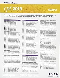 Erc-CPT 2019 Pediatrics
