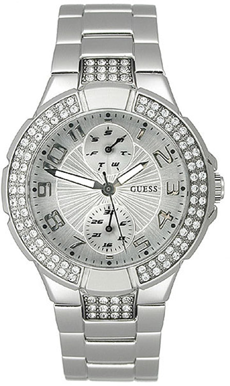 

GUESS U12003L1 Status In-the-Round Watch - Silver