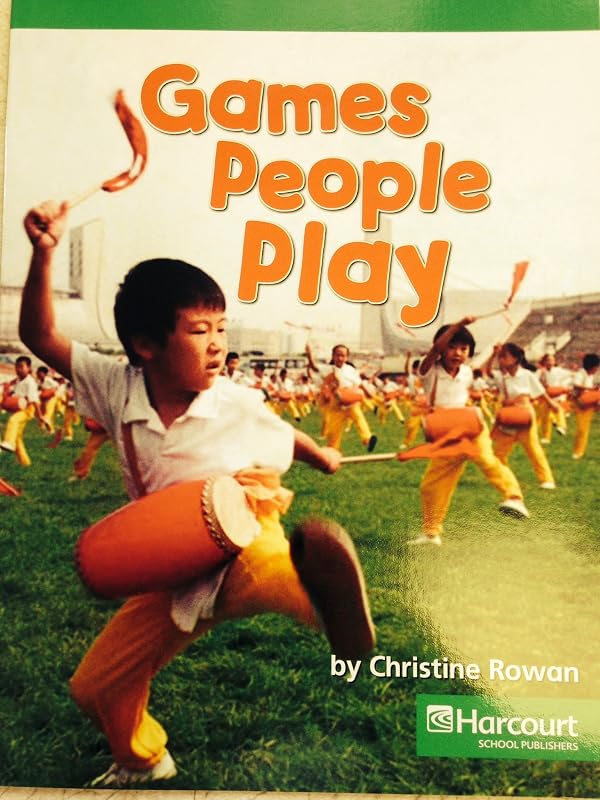 Games People, Above Level Reader Grade 1: Harcourt School Publishers Social Studies (Social Studies 07) by Hsp