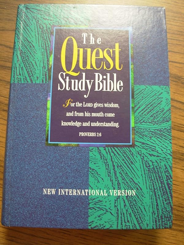 The Quest Study Bible: New International Version by Anonymous
