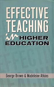 Effective teaching in higher education