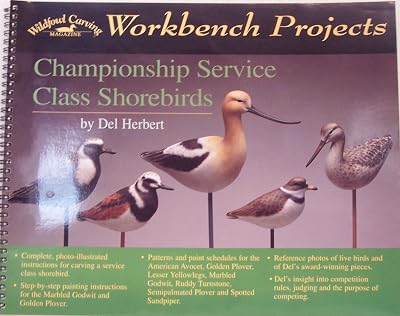 Championship Service Class Shorebirds (Wildfowl Carving Magazine Workbench Projects)