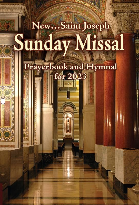 St. Joseph Sunday Missal Prayerbook and Hymnal for 2023: American Edition by Catholic Book Publishing & Icel