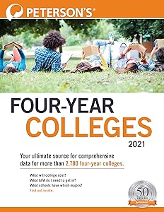 Four-Year Colleges 2021 (Peterson's Four Year Colleges)