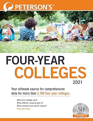 Four-Year Colleges 2021 (Peterson's Four Year Colleges)