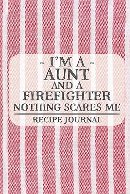 I'm a Mom and a Big Sister Nothing Scares Me Recipe Book: Blank Recipe Book to Write in for Women, Bartenders, Drink and Alcohol Log, Document all ... for Women, Wife, Mom, Aunt (6x9 120 pages)