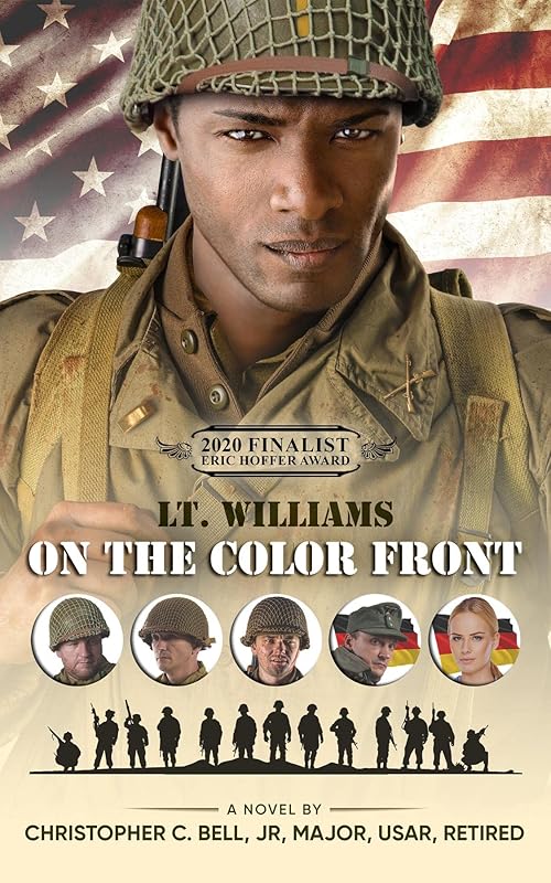 Lt. Williams on the Color Front by Christopher C. Bell