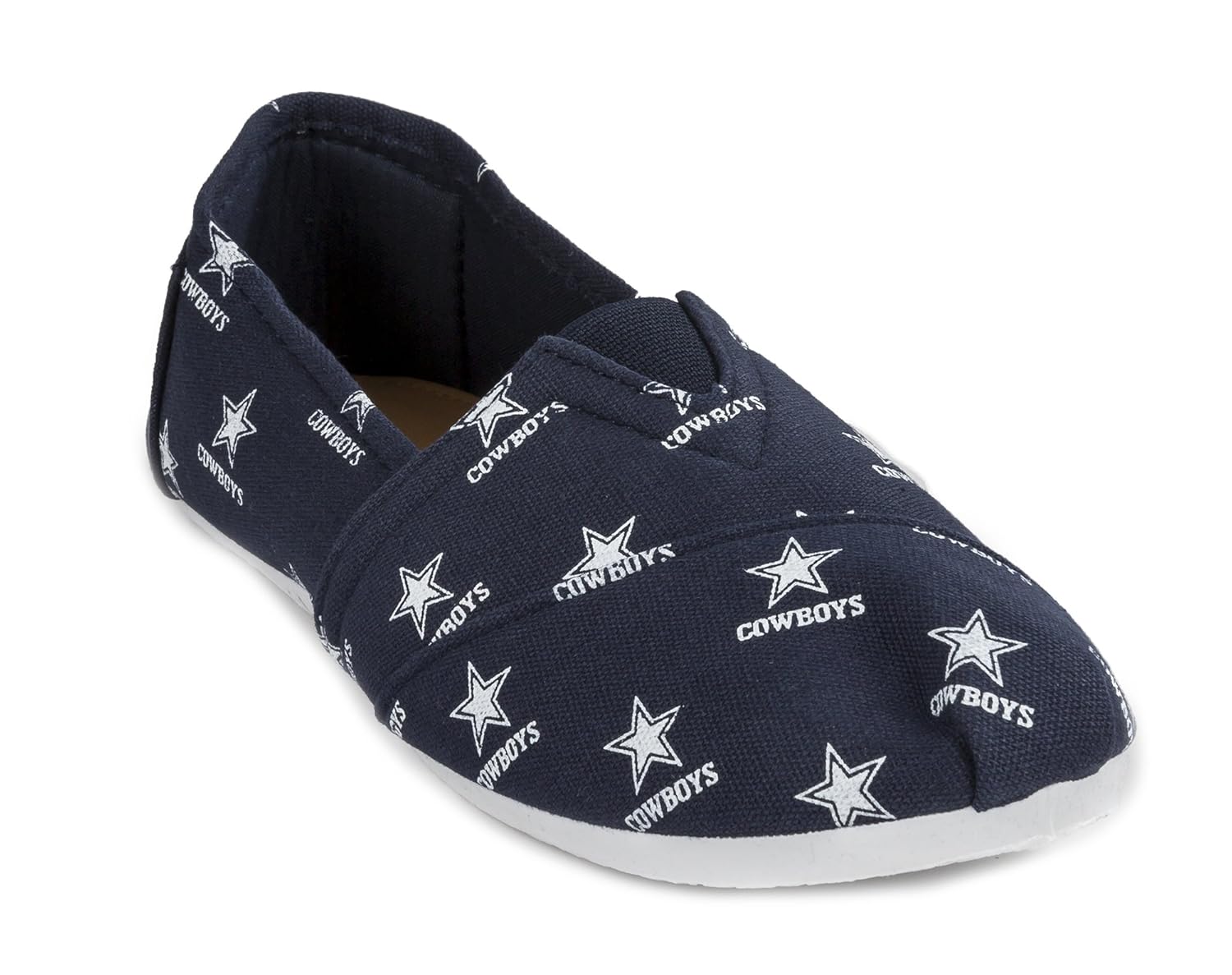 

2015 NFL Womens Football Ladies Canvas Slip-On Summer Shoes - Pick Team