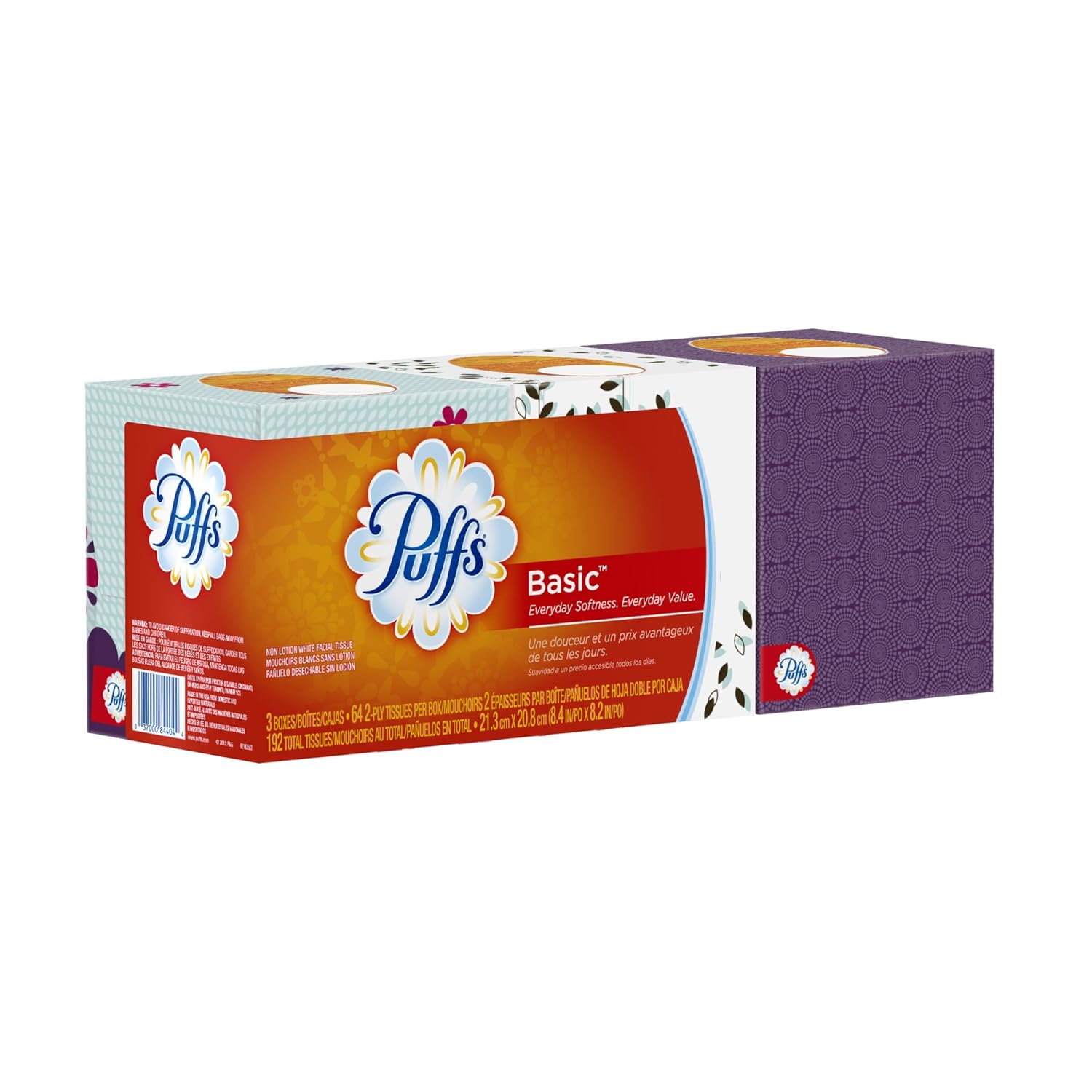 Staple's Online Deal3 Pack Puff's Basic Facial Tissues Just 3.99! Consumer Queen