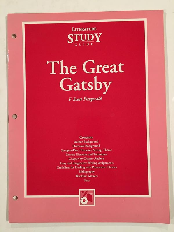 Literature Study Guide: The Grat Gatsby by Prentice Hall