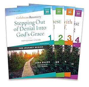Celebrate Recovery Updated Participant's Guide Set, Volumes 1-4: A Recovery Program Based on Eight Principles from the Beatitudes by John Baker