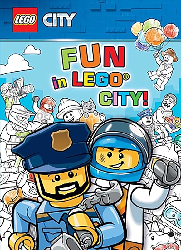LEGO: Fun in LEGO City! (Coloring Book) by Editors of Studio Fun International