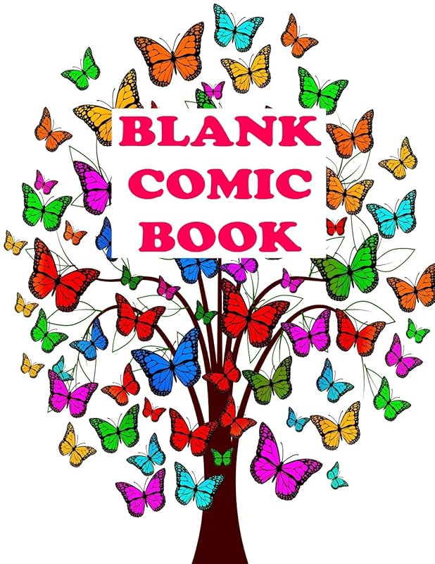 Blank Comic Book: Draw Your Own Art And Create A Personalized Comic Sketch Book | 120 Pages (8.5 x 11 inches) by Casa Della Grande