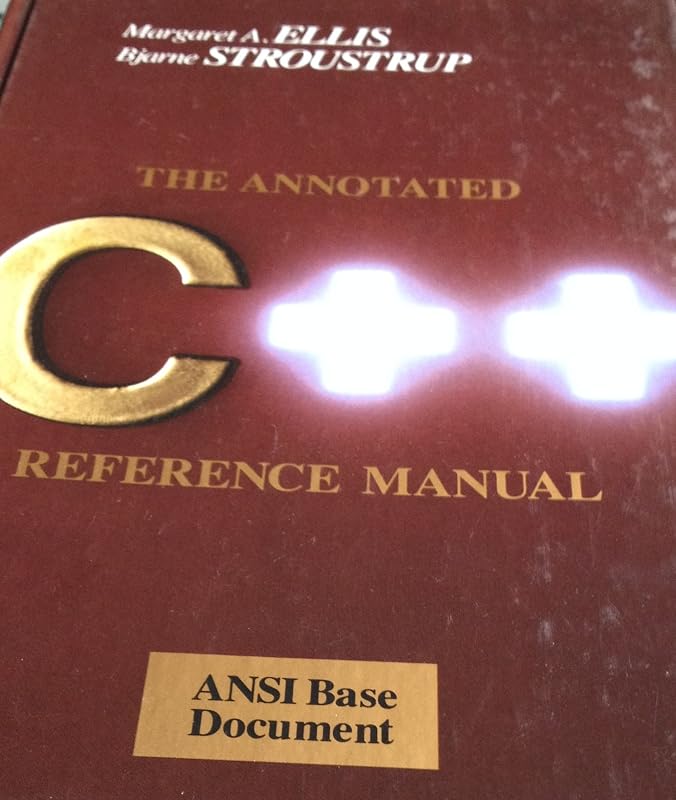 The Annotated C++ Reference Manual by Margaret A. Ellis