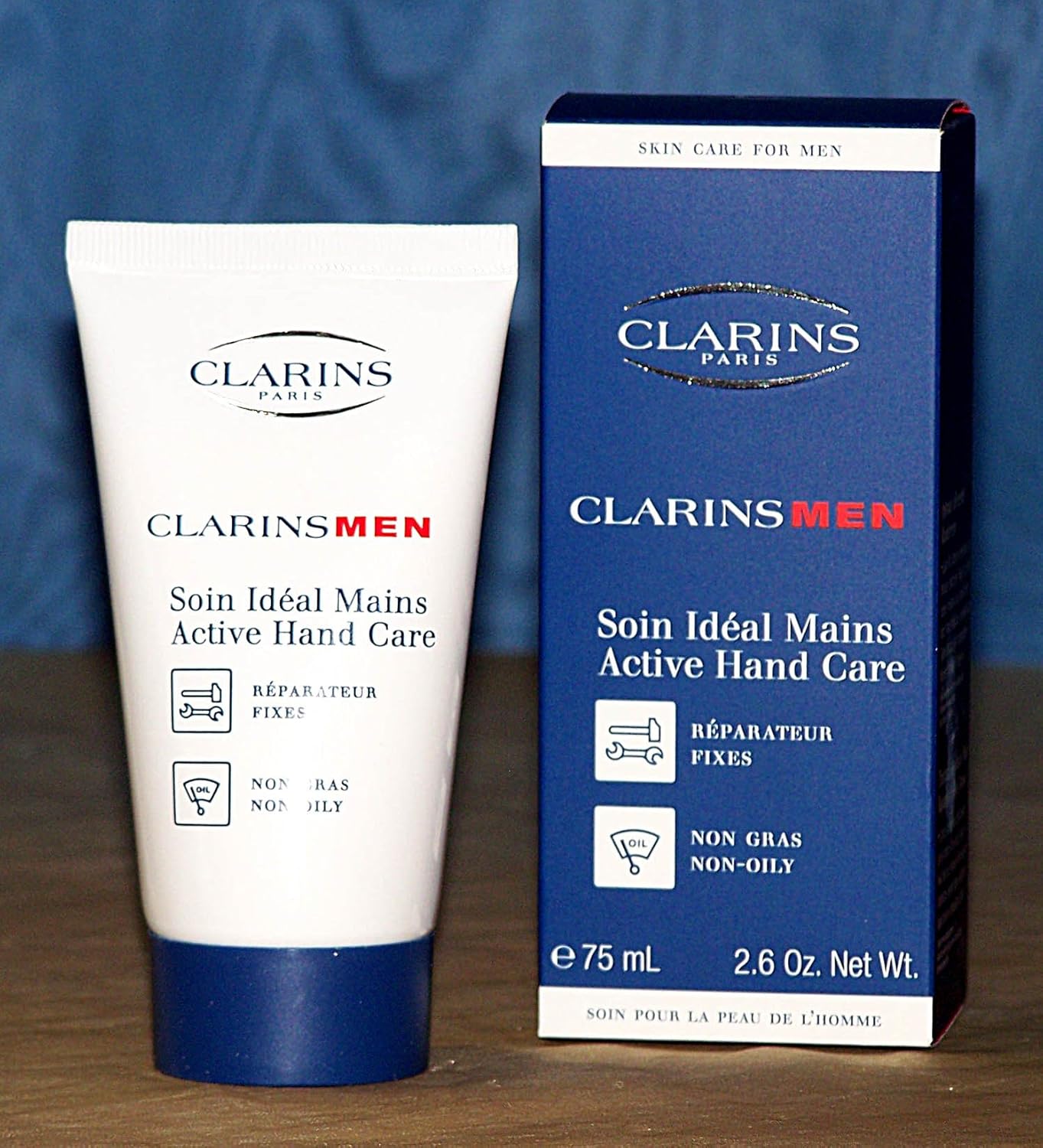clarins men active hand cream for men, 2.6 ounce
