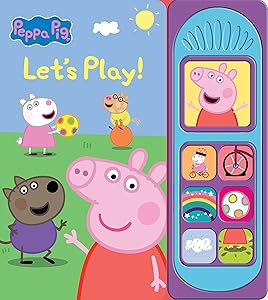Peppa Pig - Let's Play 7-Button Sound Book - PI Kids