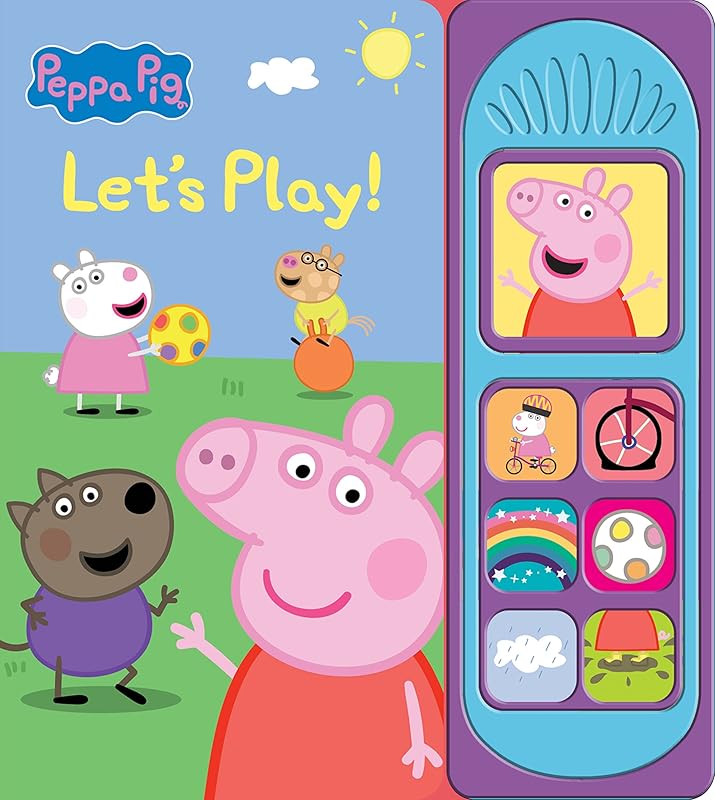 Peppa Pig - Let's Play 7-Button Sound Book - PI Kids by PI Kids