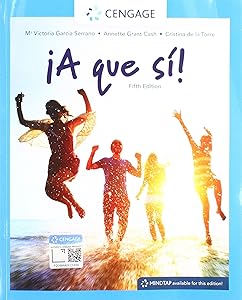 A que si! (MindTap Course List) by M. Victoria Garcia Serrano