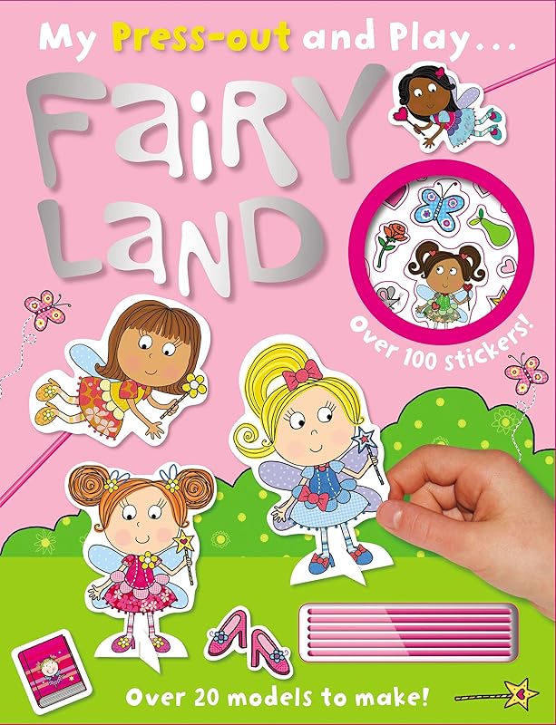 Press-out and Play Fairy Land by Lara Ede