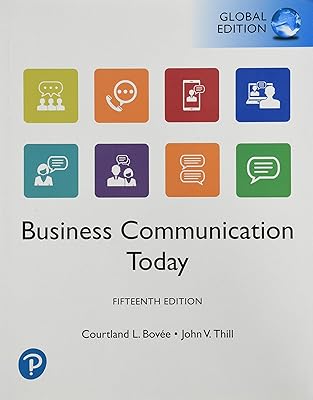 Business Communication Today, Global Edition