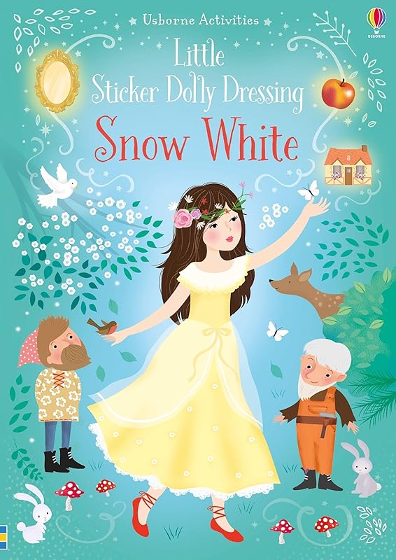 Little Sticker Dolly Dressing Snow White by Fiona Watt