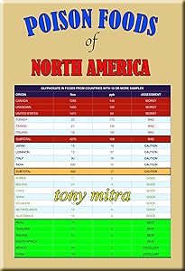 POISON FOODS OF NORTH AMERICA: Guide to navigating the glyphosate mine field in our food web by Tony Mitra
