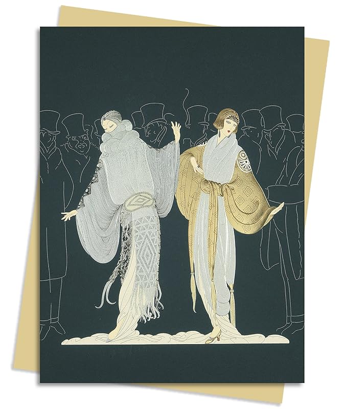 Opening Night (Erté) Greeting Card Pack: Pack of 6 (Greeting Cards) by Flame Tree Studio