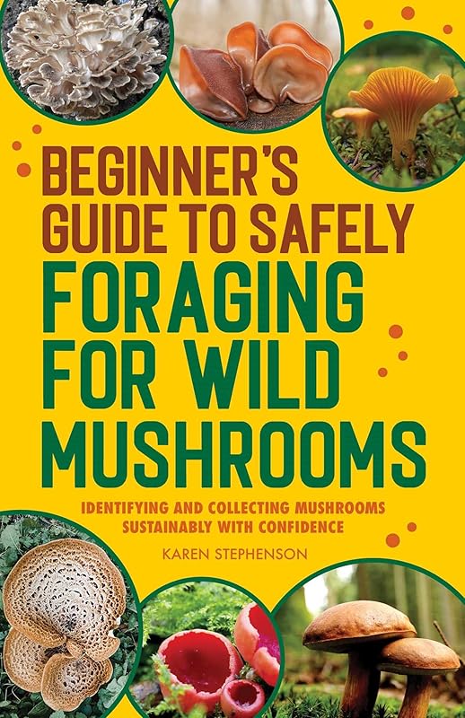 Beginner's Guide to Safely Foraging for Wild Mushrooms: Identifying and Collecting Mushrooms Sustainably with Confidence by Karen Stephenson