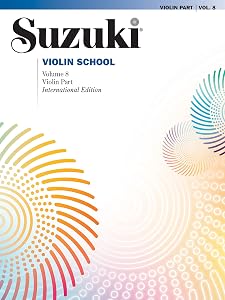 Suzuki Violin School, Vol 8: Violin Part by Shinichi Suzuki