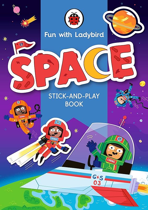 Fun With Ladybird: Stick-And-Play Book: Space by Ladybird Books