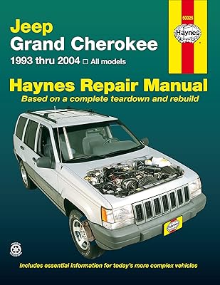 Haynes Manuals N. America, Inc. Jeep Grand Cherokee 1993-2004
