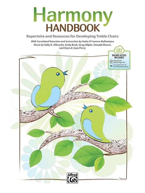 Harmony Handbook: Repertoire and Resources for Developing Treble Choirs, Book & Online PDF/Audio by Katie O'Connor-Ballantyne