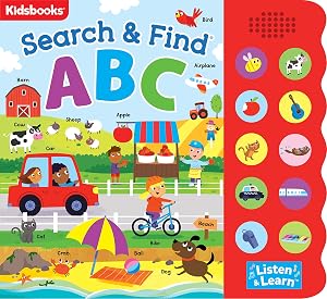 Search & Find: ABC Sound Book-With 10 Fun-to-Press Buttons, a Perfect Fun-Filled Way to Introduce Children to the Alphabet (Search & Find 10-Button Sound Book)