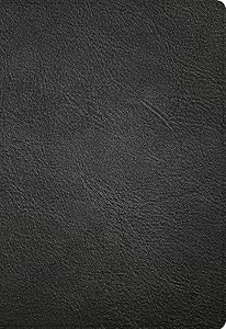 NASB Super Giant Print Reference Bible, Black Genuine Leather, Red Letter, Presentation Page, Cross-References, Full-Color Maps, Easy-to-Read Bible Karmina Type