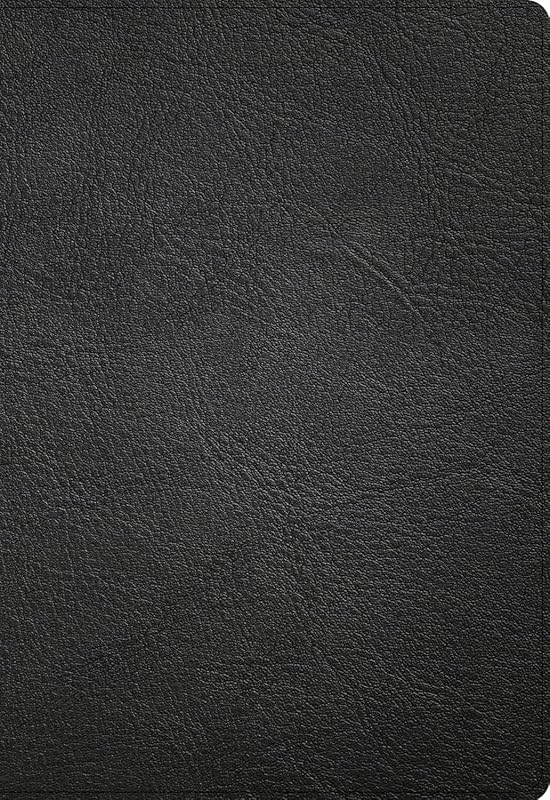 NASB Super Giant Print Reference Bible, Black Genuine Leather, Red Letter, Presentation Page, Cross-References, Full-Color Maps, Easy-to-Read Bible Karmina Type by Holman Bible Publishers