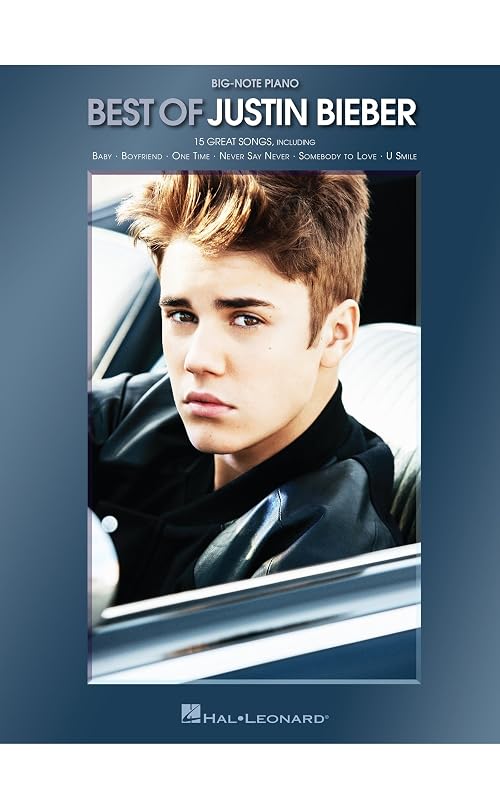 Best of Justin Bieber for Big-Note Piano by Justin Bieber