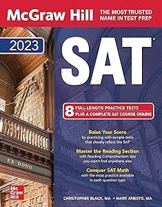McGraw Hill SAT 2023 (McGraw Hill Education SAT) by Christopher Black