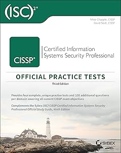 (ISC)2 CISSP Certified Information Systems Security Professional Official Practice Tests by Mike Chapple