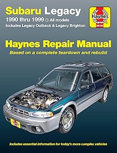 Subaru Legacy '90 THRU '99 (Haynes Repair Manual) by Haynes
