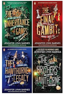 The Inheritance Games Series Collection 4 Books Set By Jennifer Lynn Barnes (The Inh