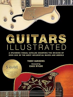 Guitars Illustrated: A Stunning Visual Catalog Charting the Origins of Over 250 of the Most Influential Makes and Models