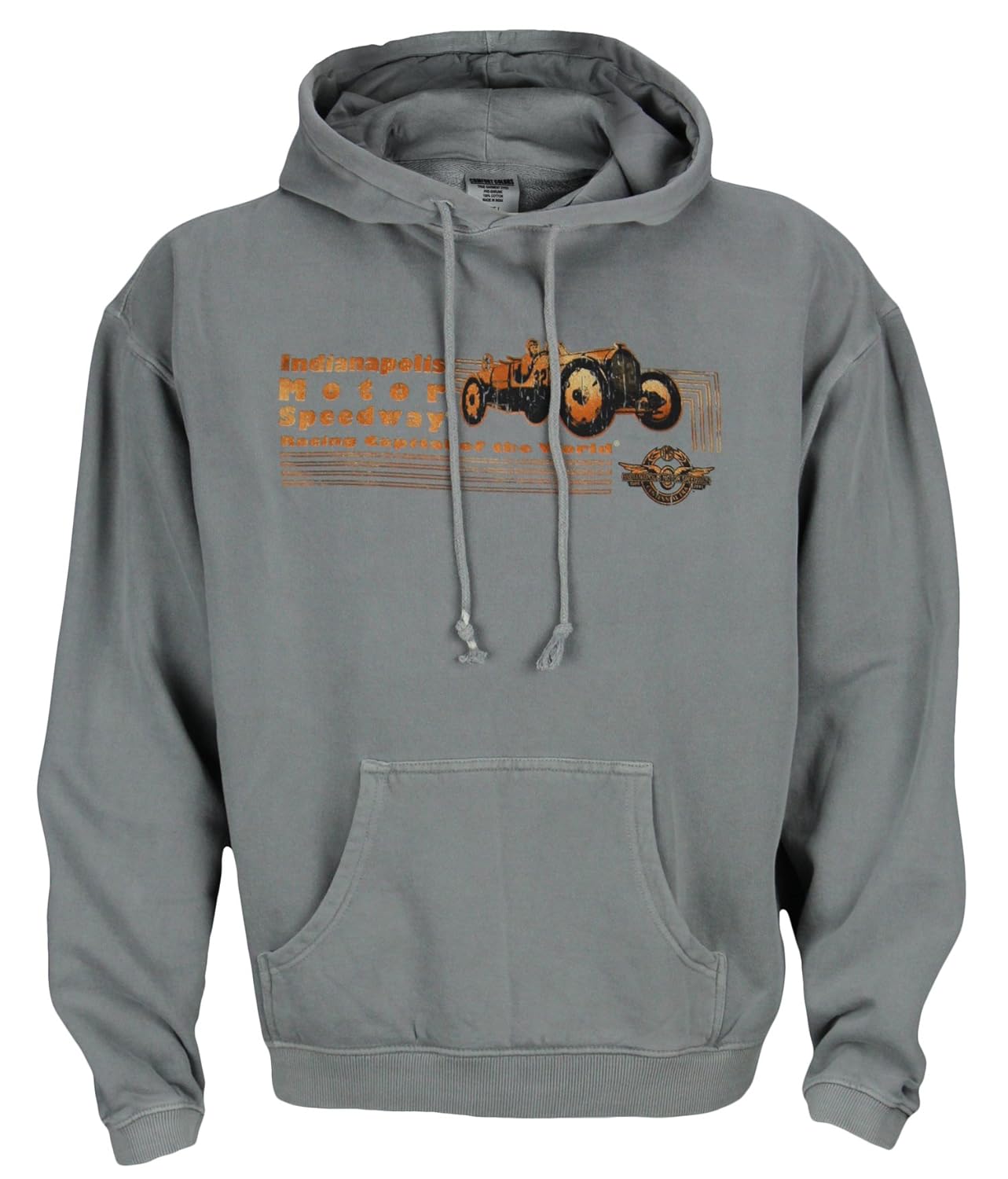 

Indianapolis Motor Speedway Men's Hooded Sweatshirt, Grey
