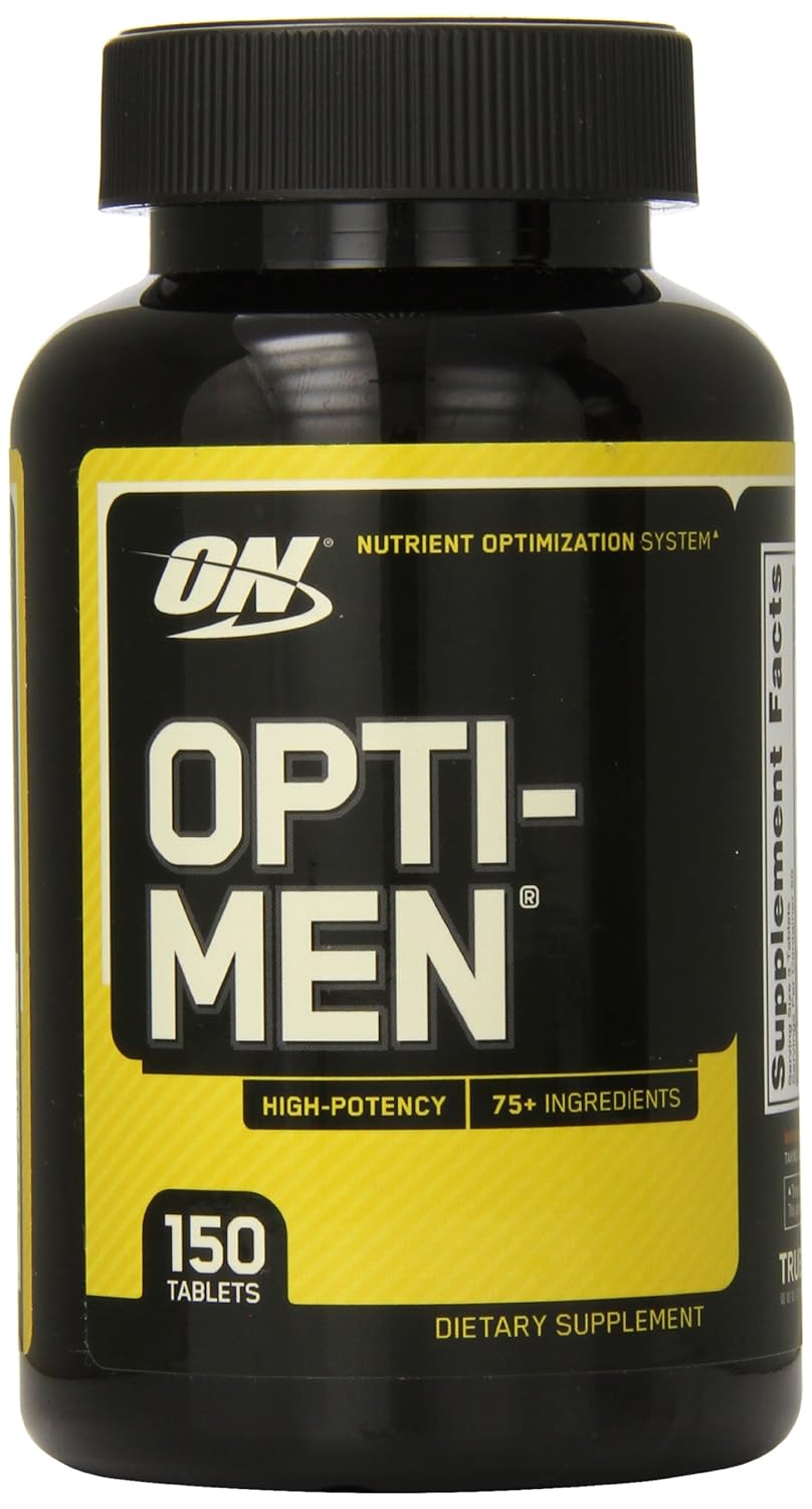optimum nutrition opti-men supplement, 150 count