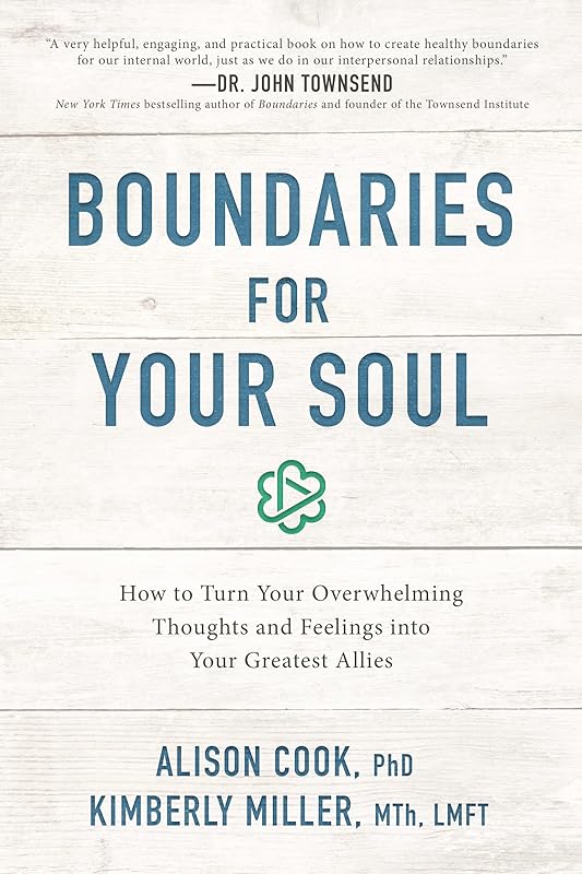 Boundaries for Your Soul: How to Turn Your Overwhelming Thoughts and Feelings into Your Greatest Allies by Alison Cook PhD