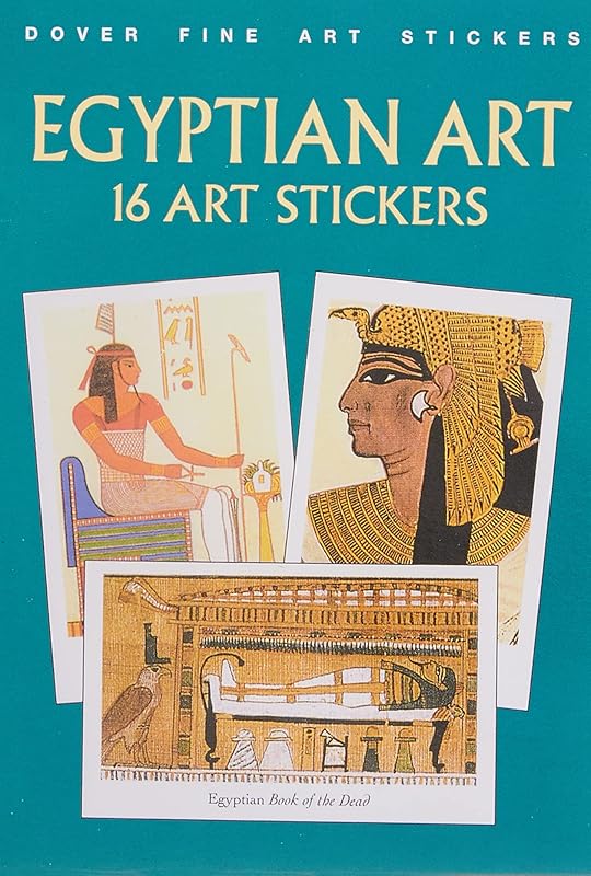 Egyptian Art: 16 Art Stickers (Dover Art Stickers) by Anna Samuel