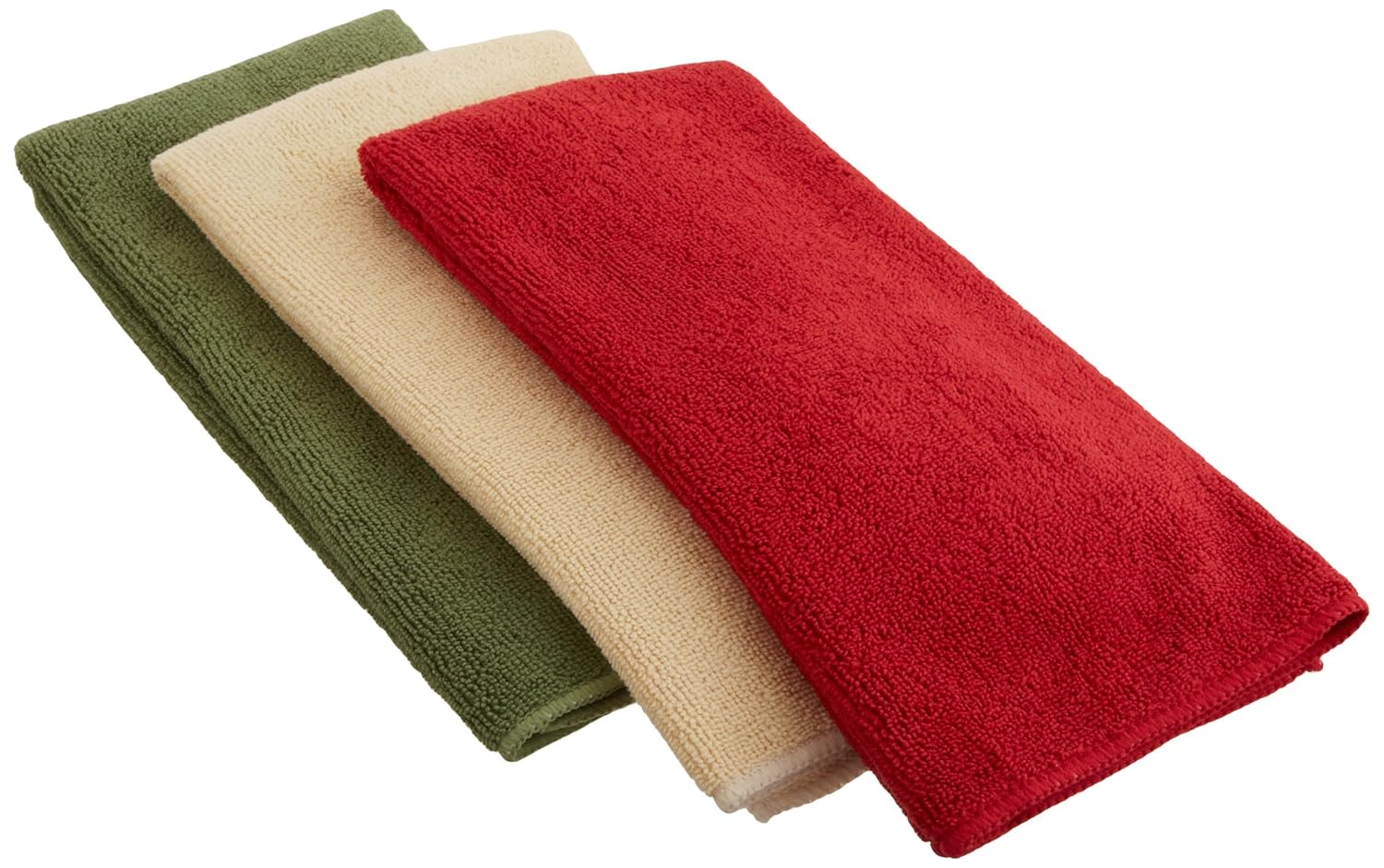 dii classic microfiber dishtowel, set of 3
