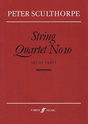 String Quartet No. 10: Parts (Faber Edition)